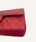Sac Chanel timeless medium rouge foncé – Image 6