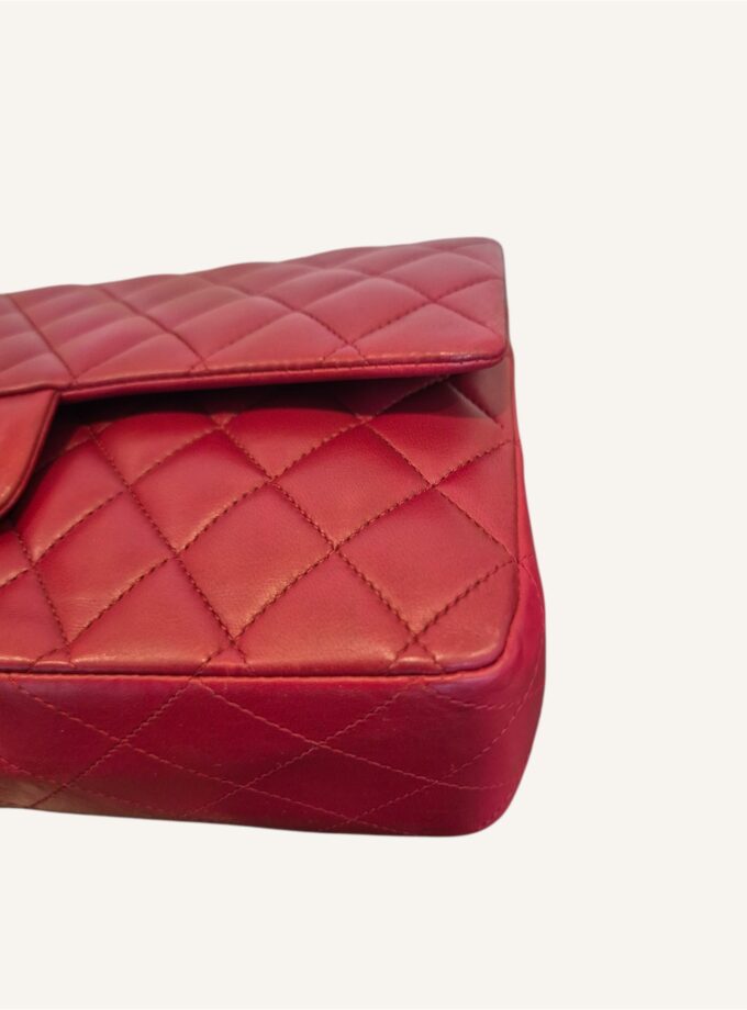 Sac Chanel timeless medium rouge foncé