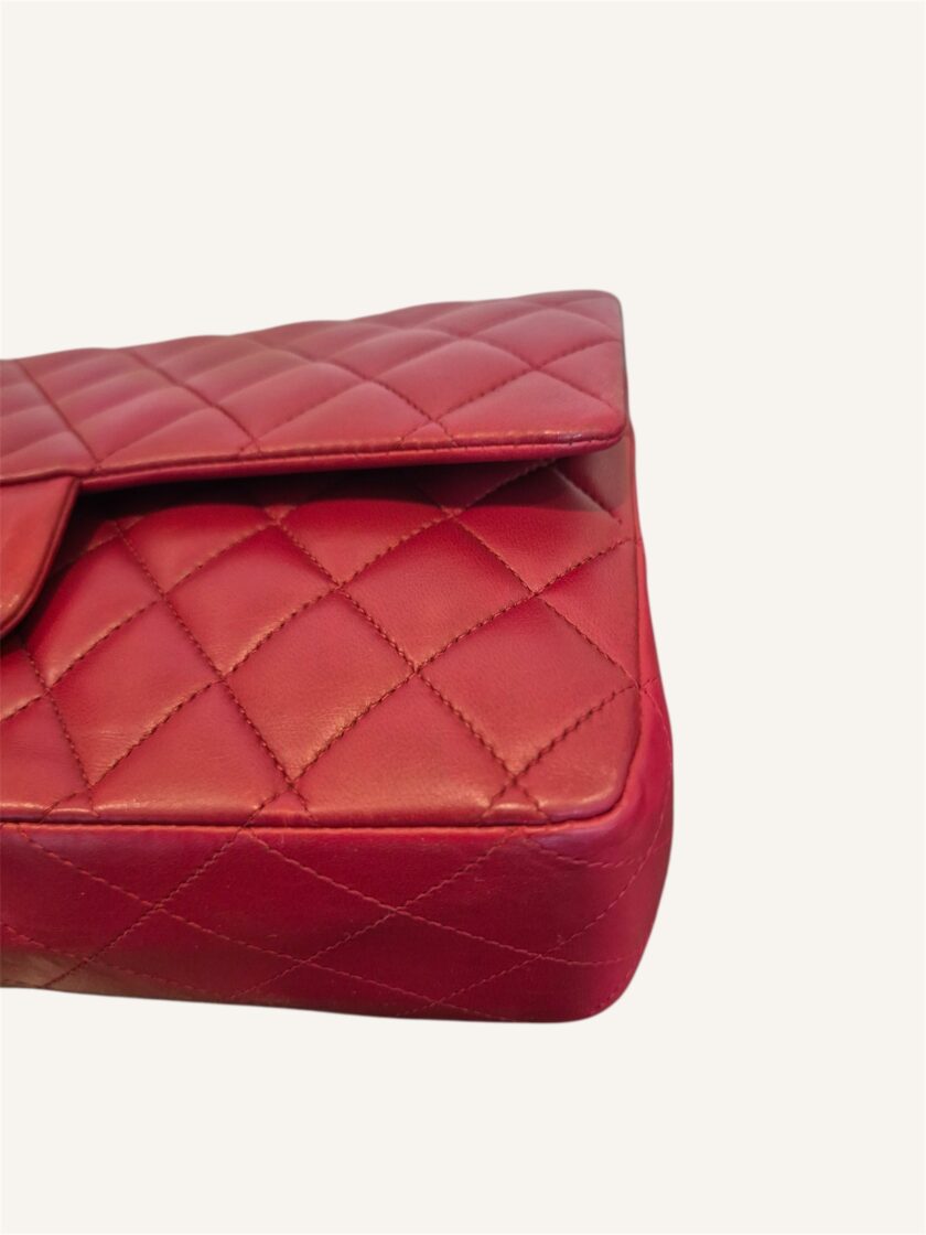 Sac Chanel timeless medium rouge foncé – Image 6