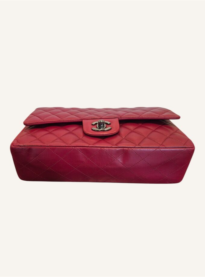 Sac Chanel timeless medium rouge foncé