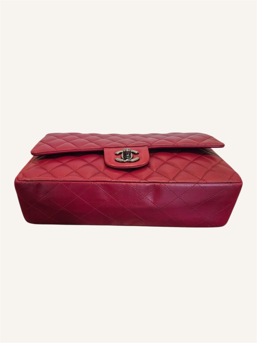 Sac Chanel timeless medium rouge foncé – Image 5