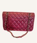 Sac Chanel timeless medium rouge foncé – Image 4