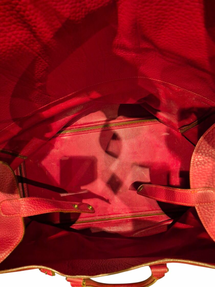 Sac Hermès Drag rouge – Image 6