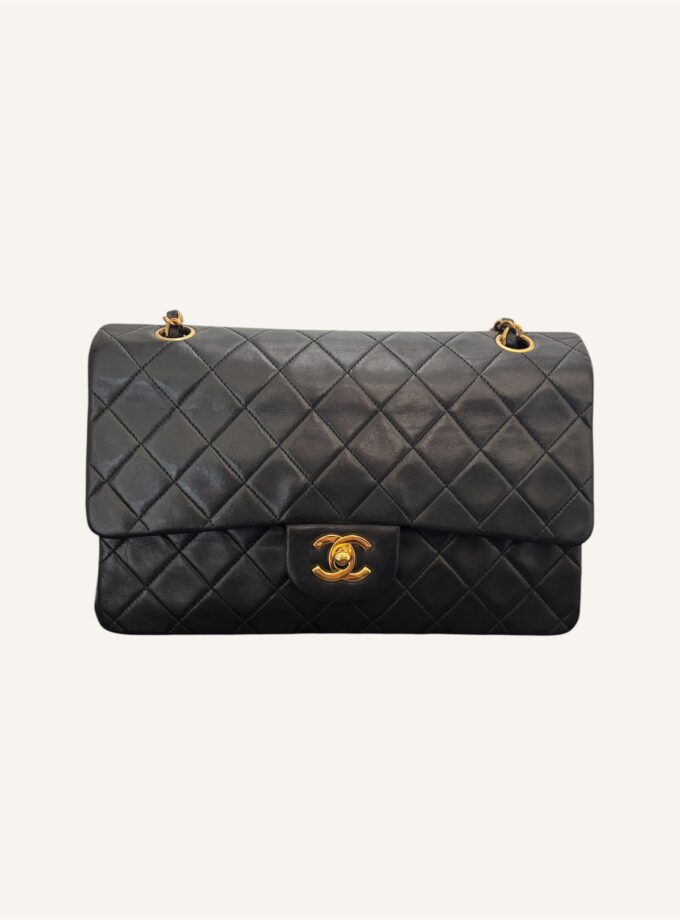 sac Chanel Timeless Classique medium cuir agneau 24k vintage