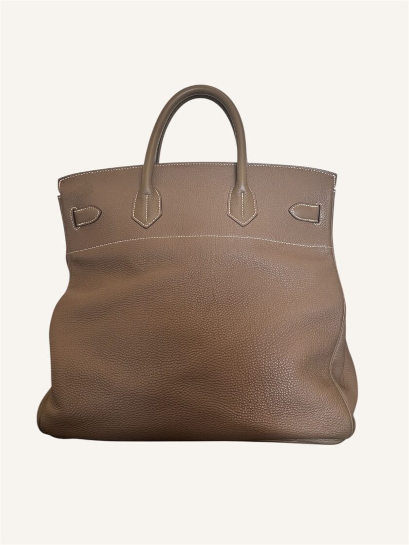 Sac Hermès HAC 40 étoupe taurillon – Image 6