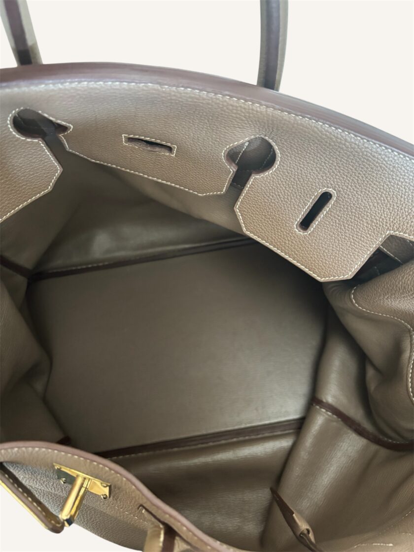 Sac Hermès HAC 40 étoupe taurillon – Image 2