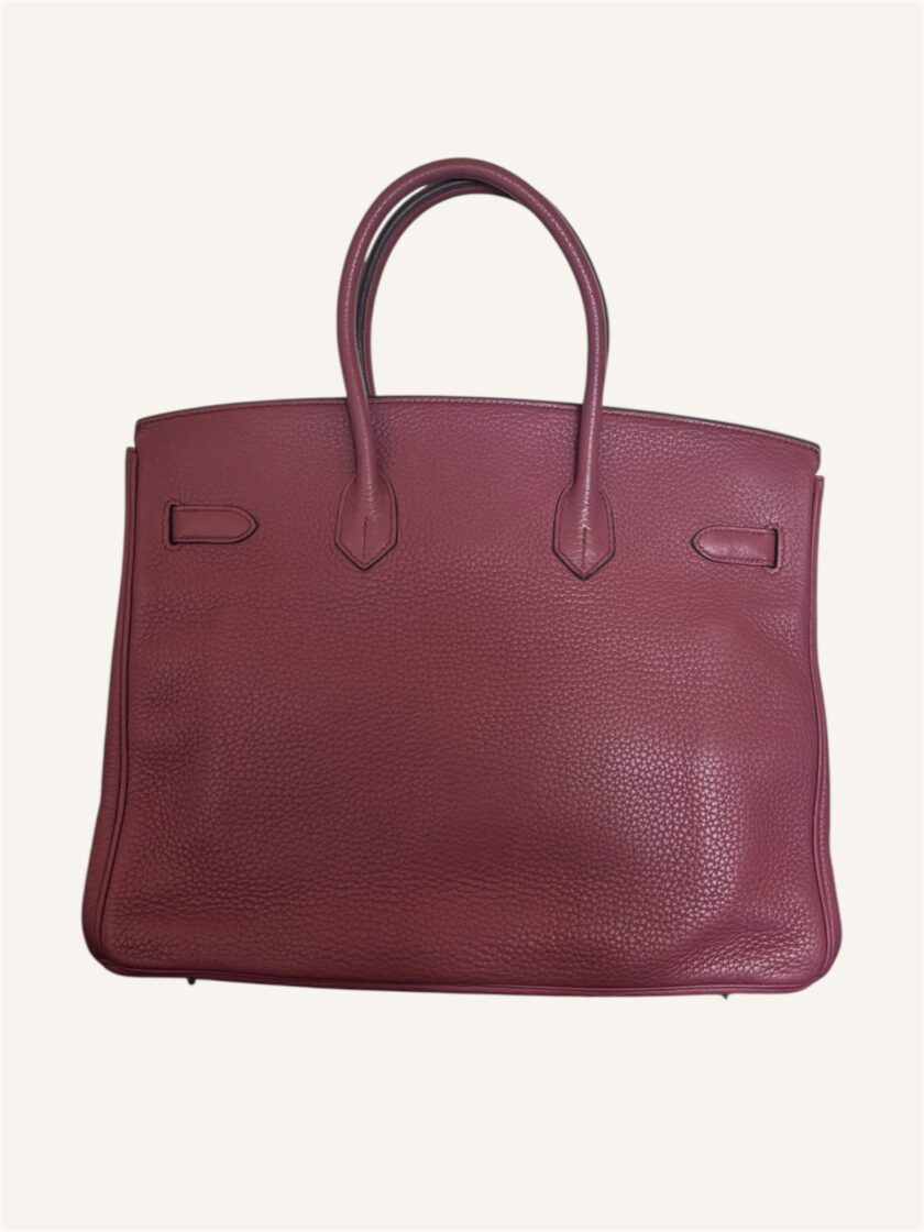 Sac Hermès Birkin 35 Bois de rose – Image 9