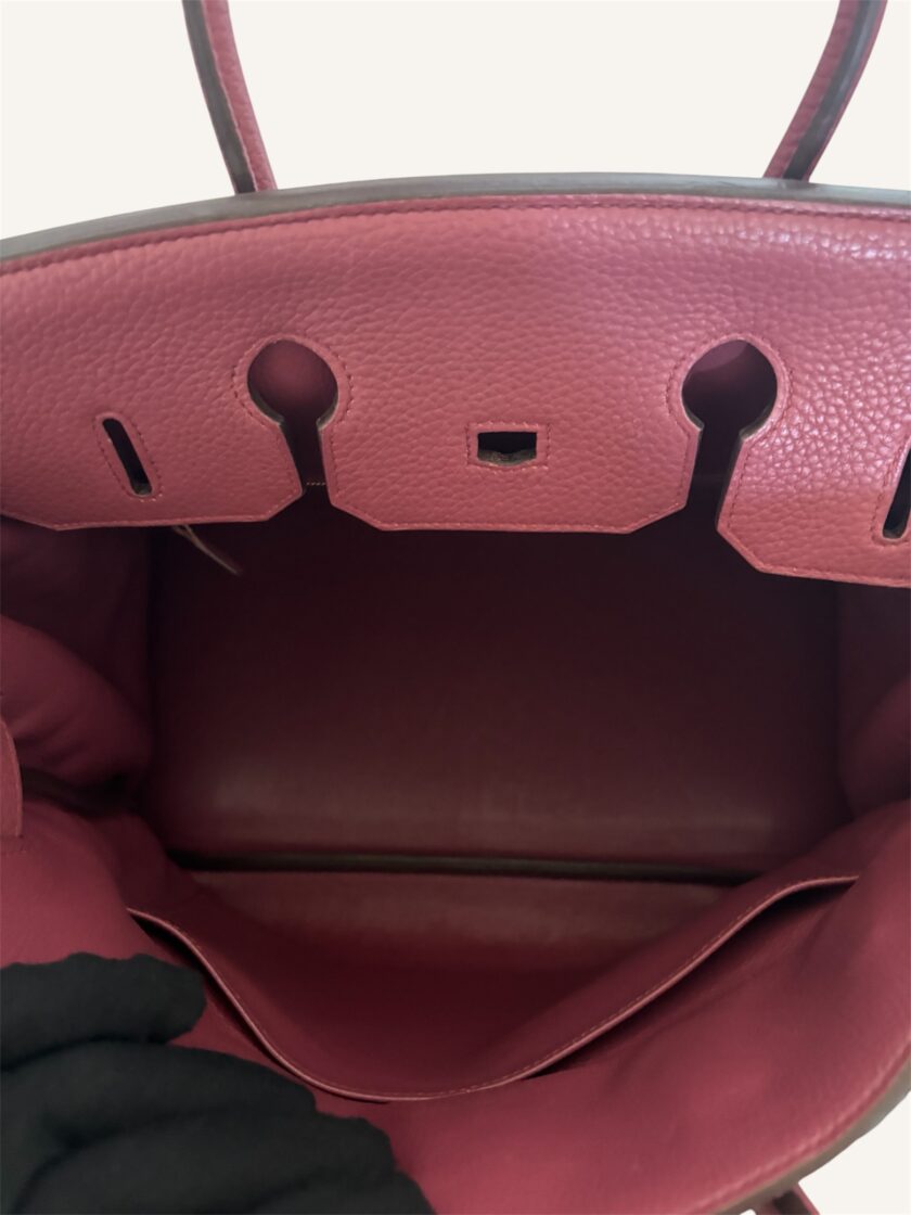 Sac Hermès Birkin 35 Bois de rose – Image 3