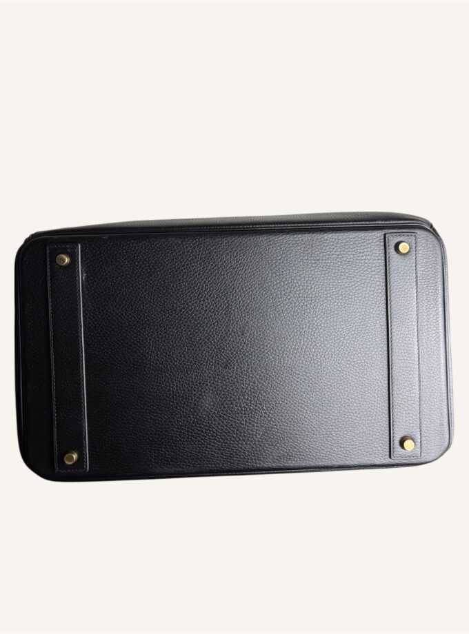 Sac Hermès HAC 40 Ardennes noir gold