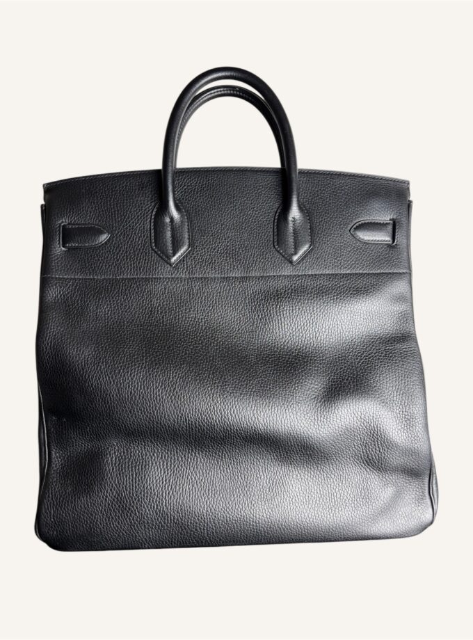 Sac Hermès HAC 40 Ardennes noir gold