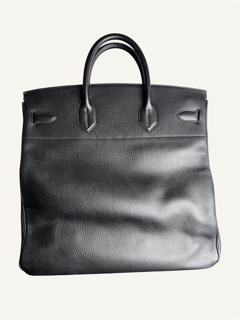 Sac Hermès HAC 40 Ardennes noir gold – Image 9
