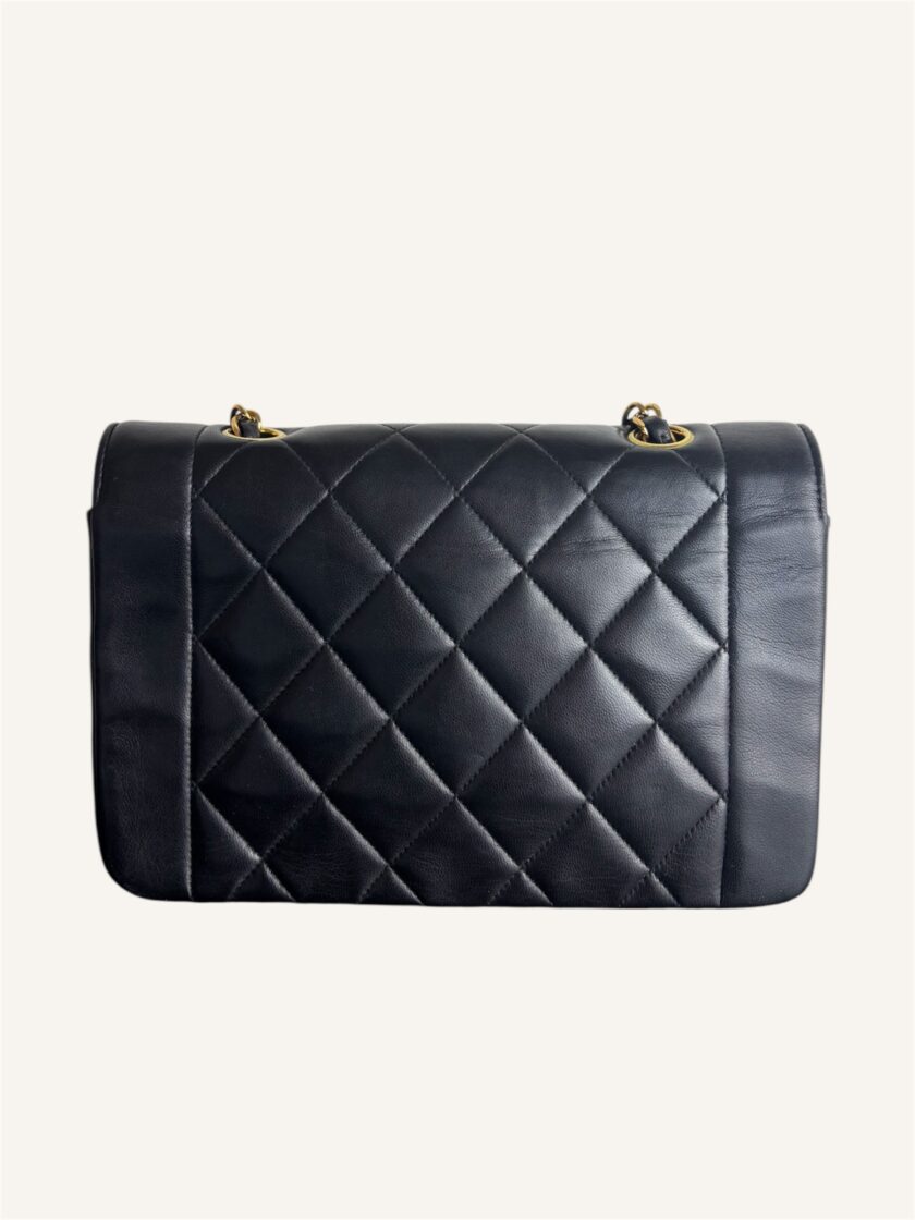 Sac Chanel Diana small noir – Image 9