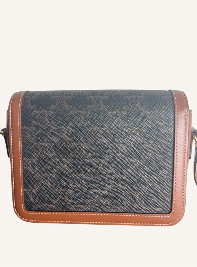 Sac Céline teen triomphe toile & cuir