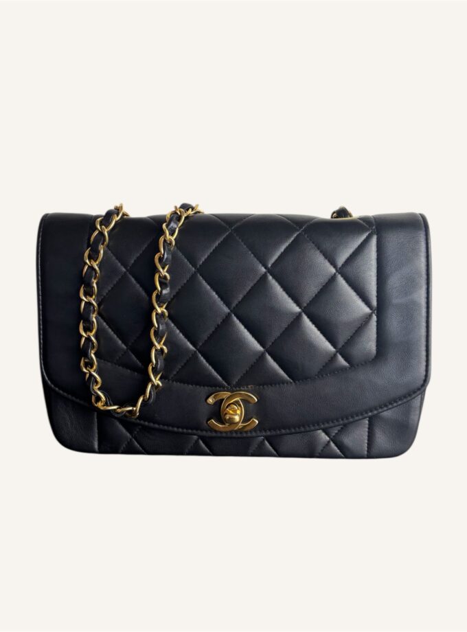 Sac Chanel Diana small noir