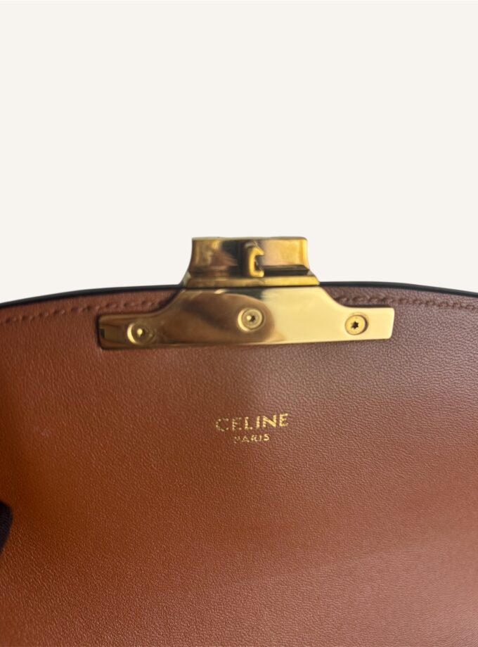 Sac Céline teen triomphe toile & cuir