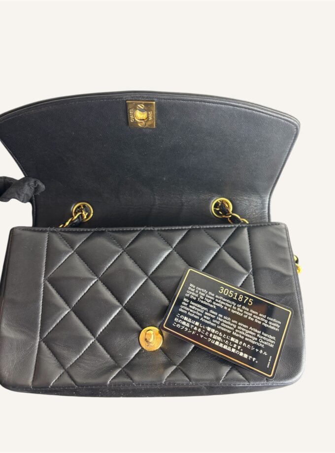 Sac Chanel Diana small noir
