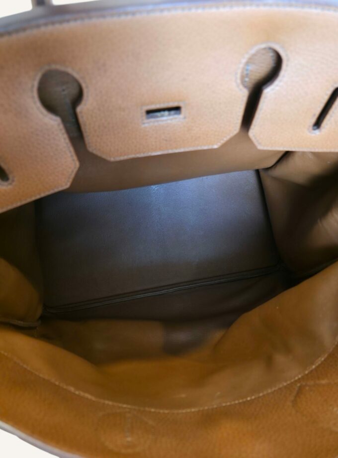 Sac Hermès HAC 40 vintage marron