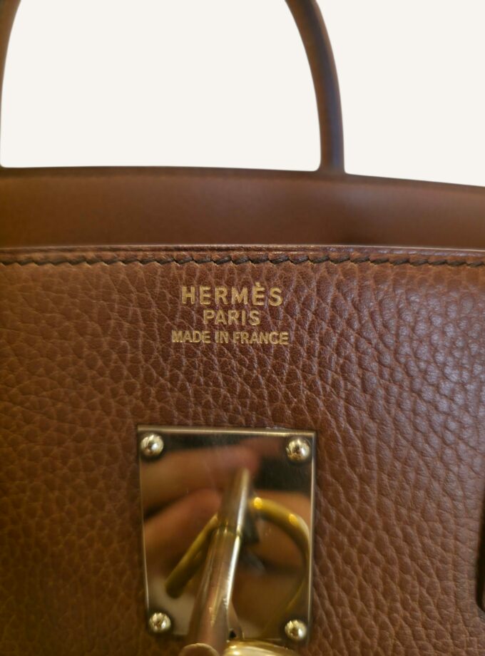 Sac Hermès HAC 40 vintage marron