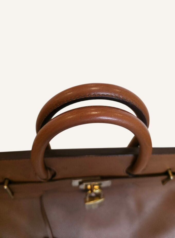 Sac Hermès HAC 40 vintage marron