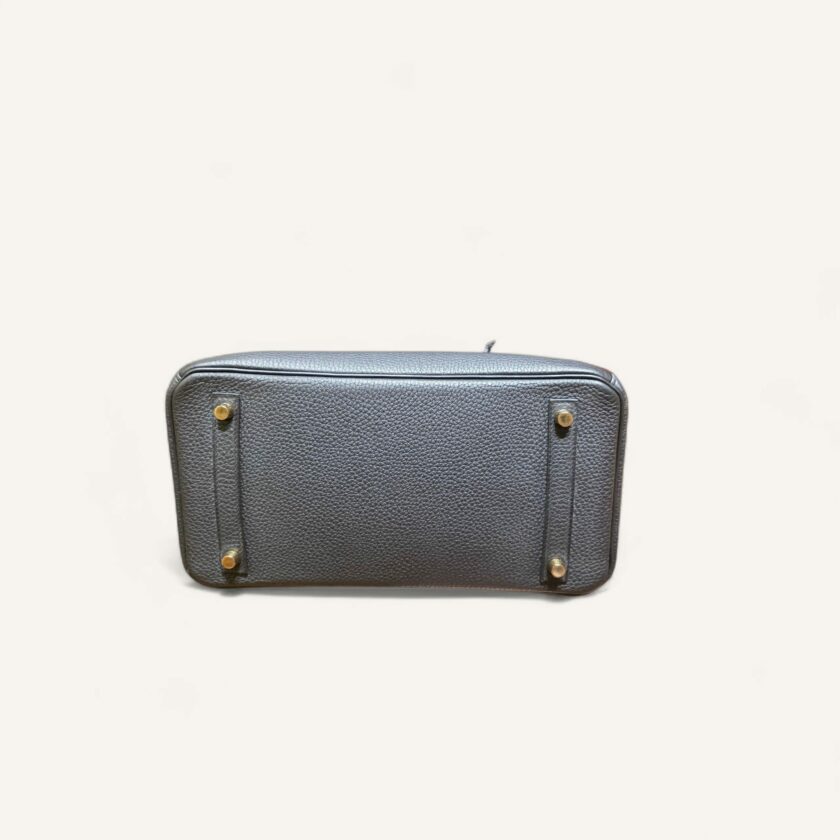 sac Hermès Birkin 30 cuir Togo noir or 2023