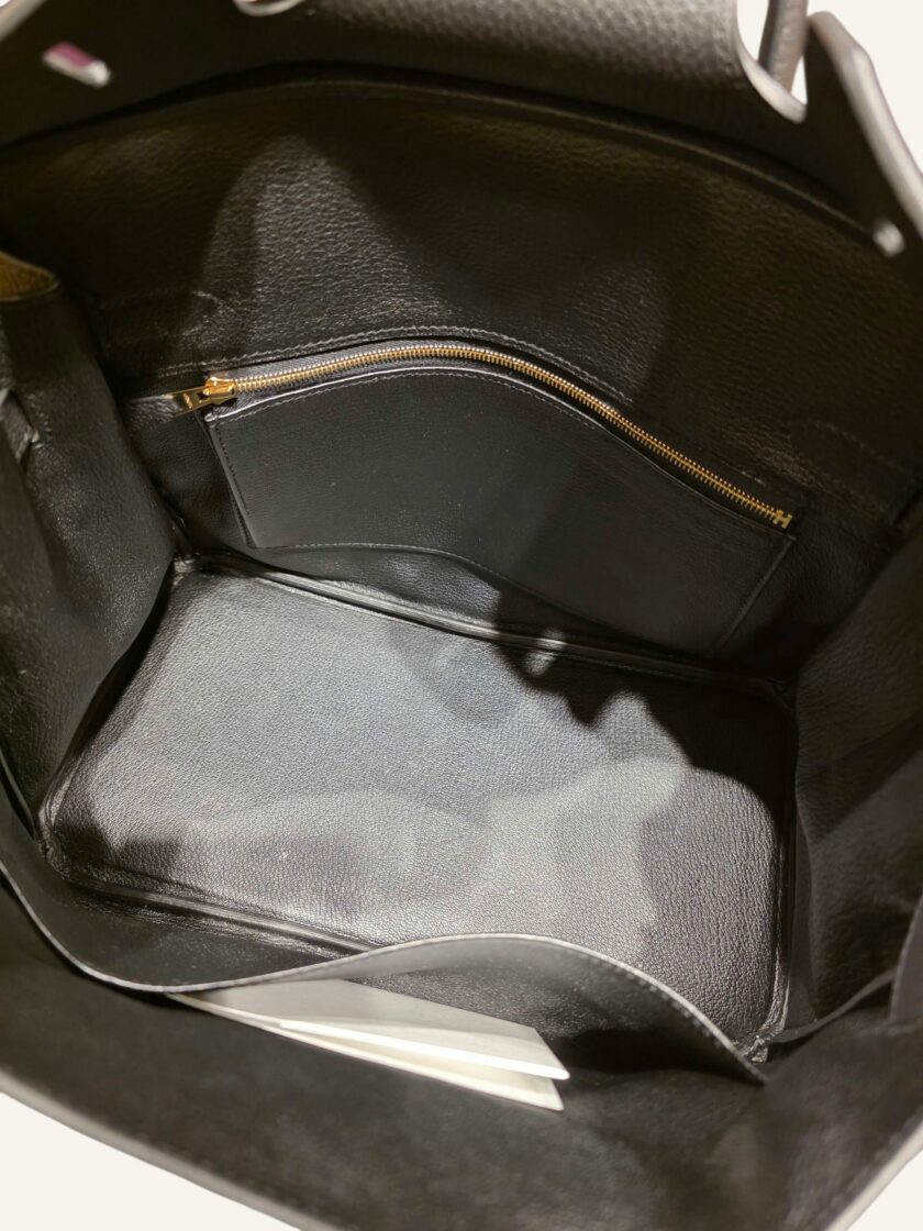sac Hermès Birkin 30 cuir Togo noir or 2023