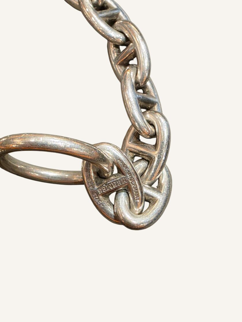 bracelet Hermès Chaîne d’Ancre PM argent massif