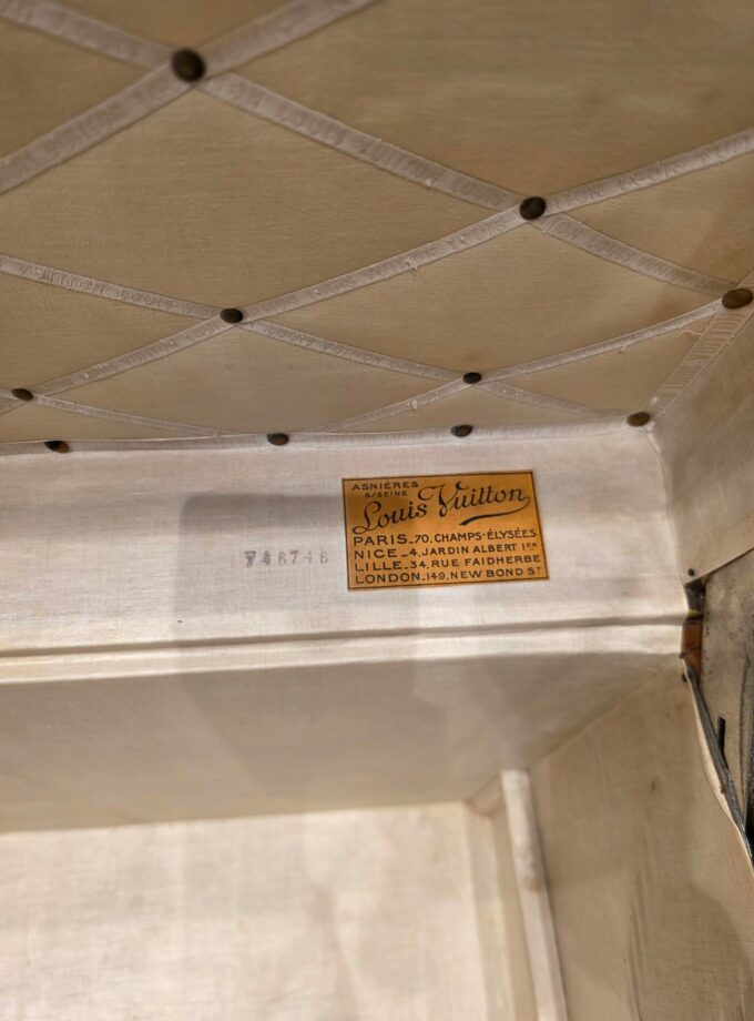 Malle Louis Vuitton Courrier ancienne monogramme