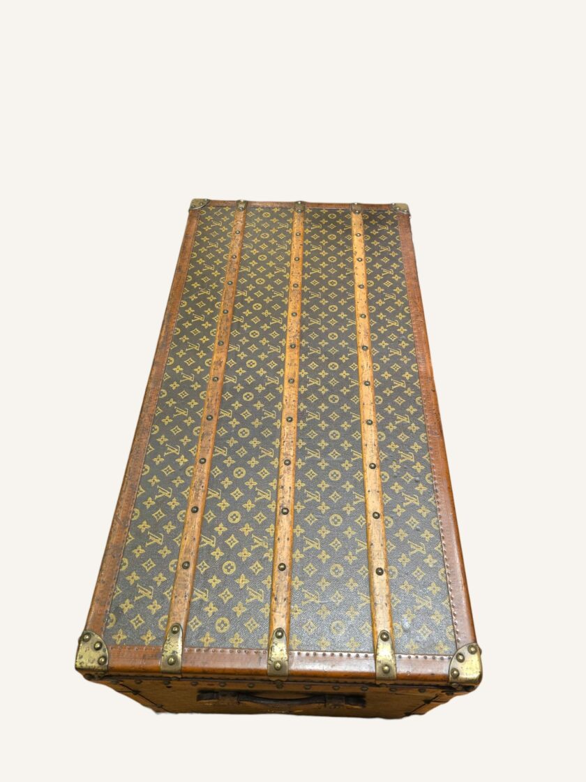 malle Louis Vuitton courrier ancienne vintage 1924