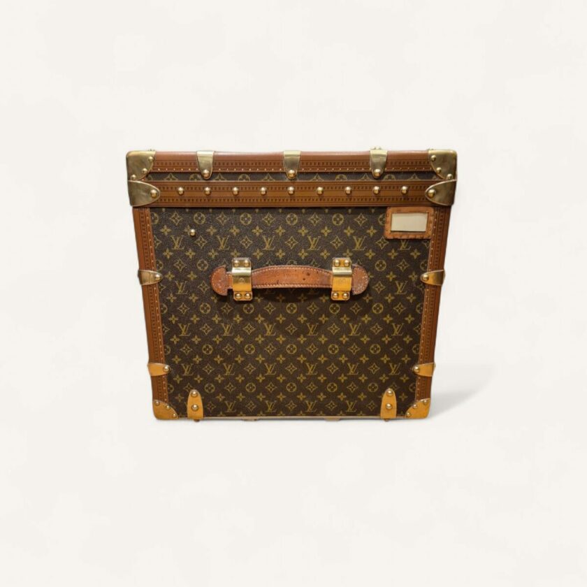 malle courrier Louis Vuitton vintage monogramme années 70