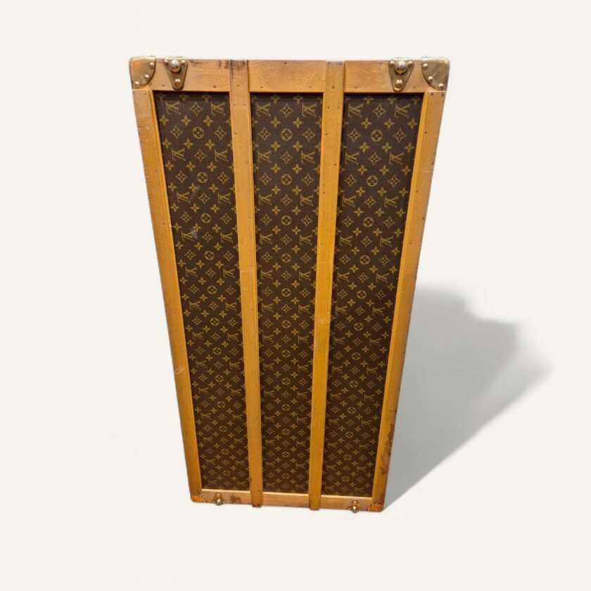 malle courrier Louis Vuitton vintage monogramme années 70