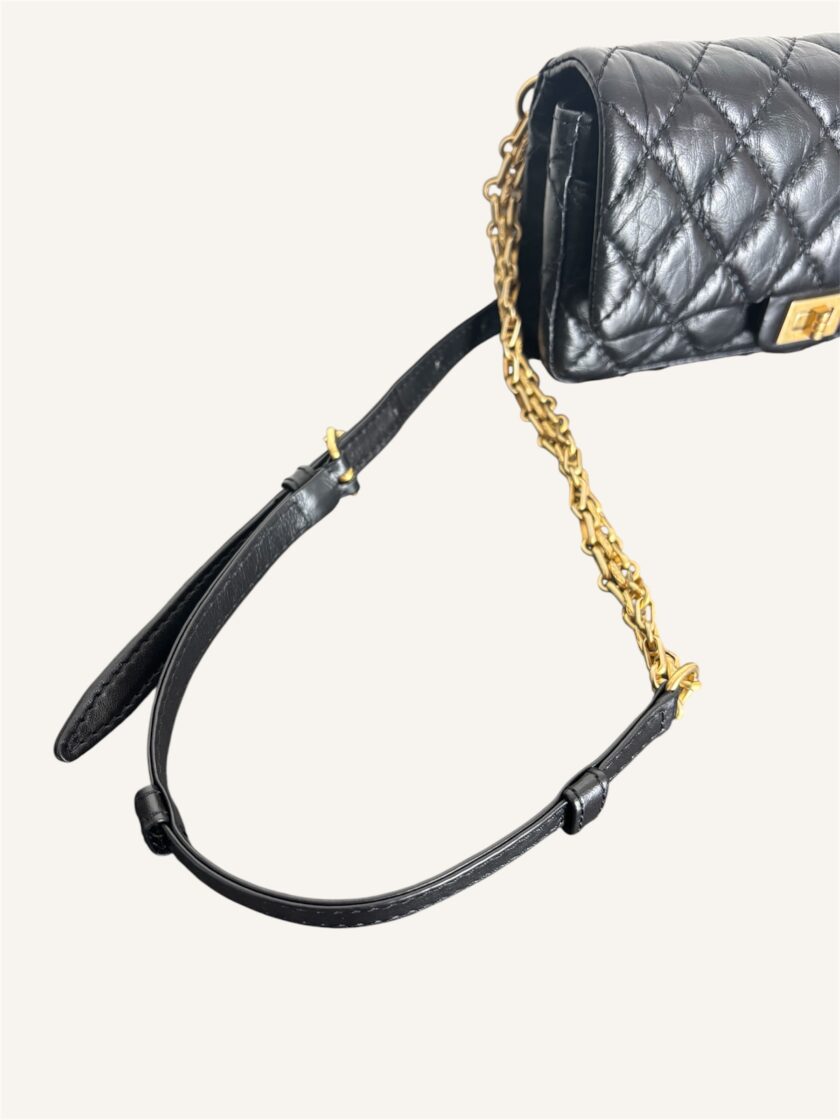 sac Chanel Mini Réissue cuir agneau noir 2019