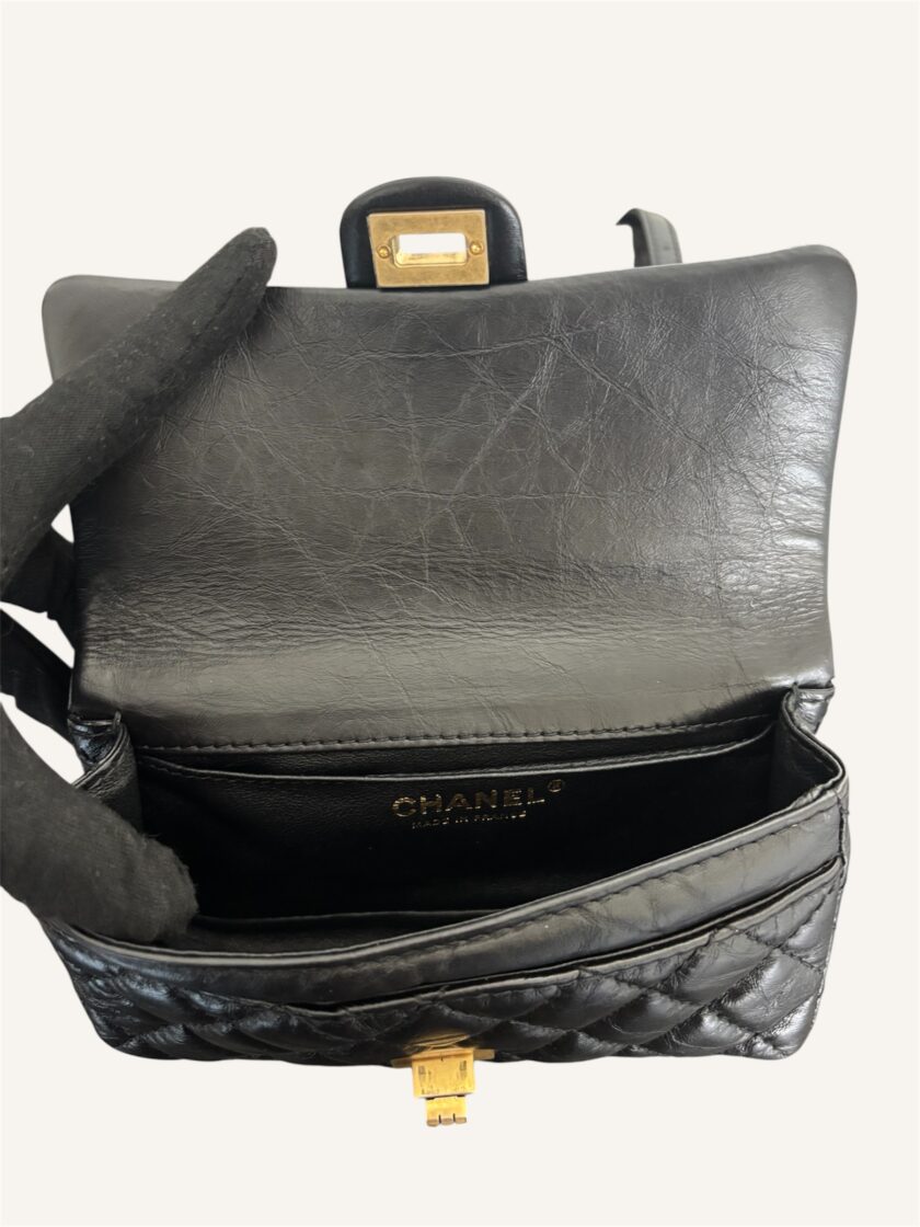 sac Chanel Mini Réissue cuir agneau noir 2019