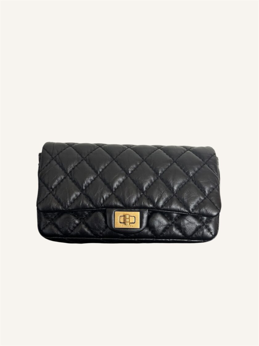sac Chanel Mini Réissue cuir agneau noir 2019