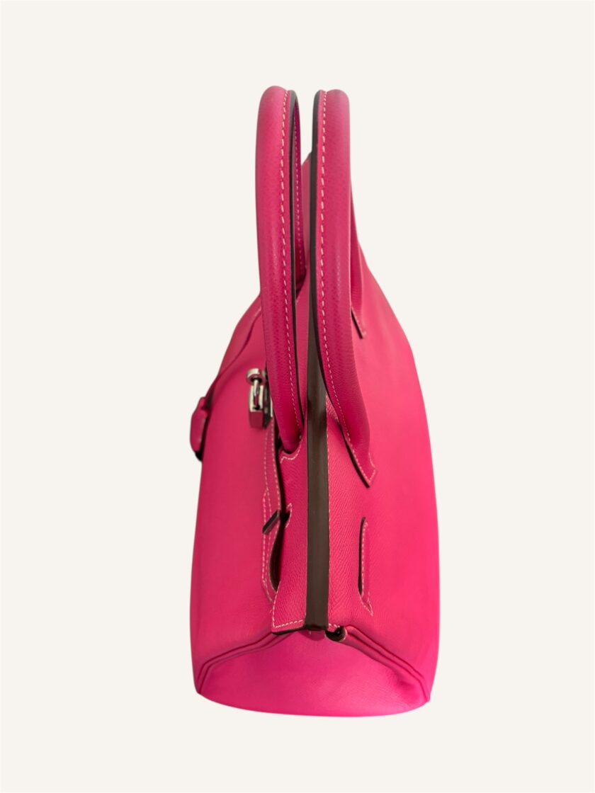 Sac Hermès Birkin 30 Epsom rose extrême / rouge – Image 8
