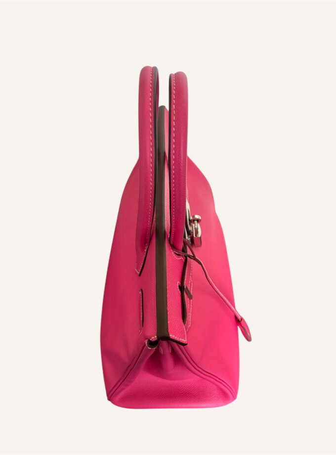 Sac Hermès Birkin 30 Epsom rose extrême / rouge