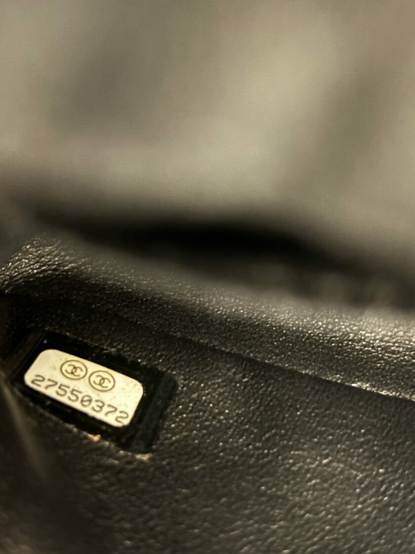 sac Chanel Mini Réissue cuir agneau noir 2019