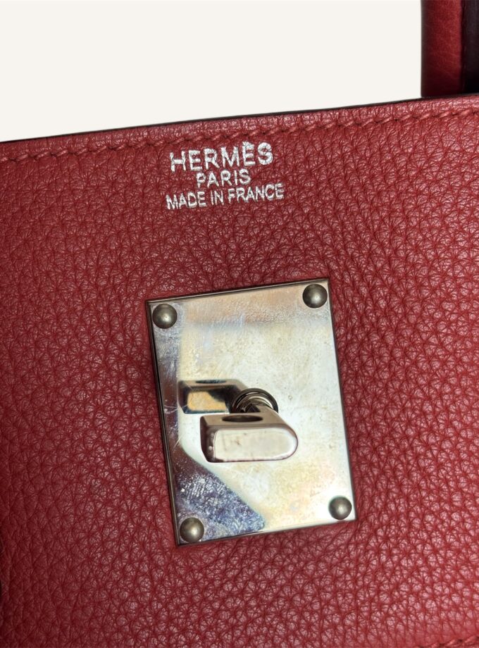 Sac Hermès HAC 40 Rouge Vénitien