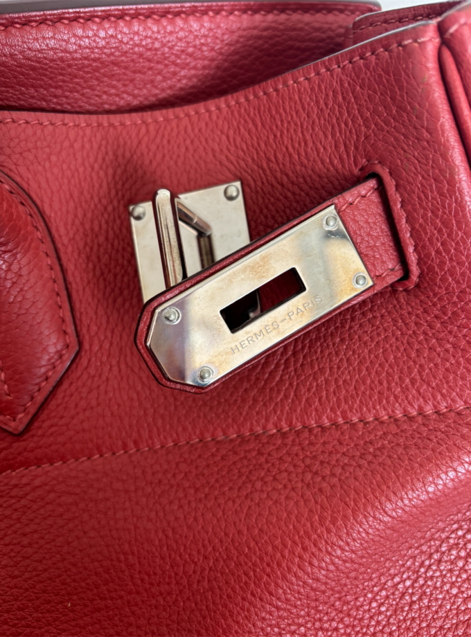 Sac Hermès HAC 40 Rouge Vénitien