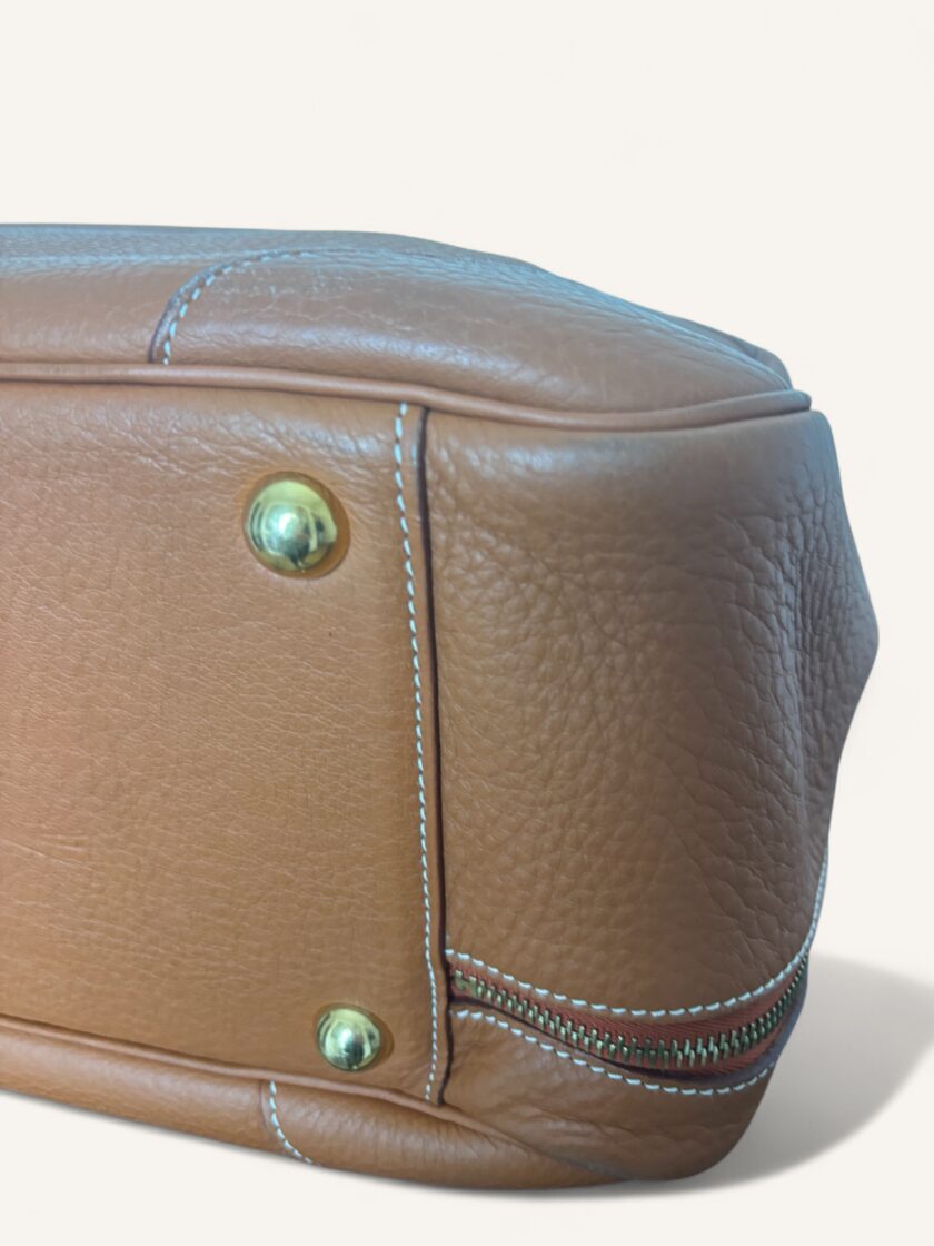 sac Hermès Victoria 50 cuir taurillon Clémence terracotta