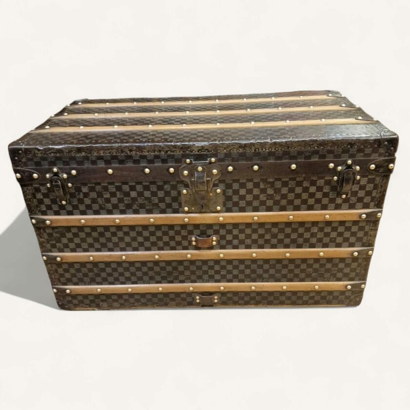 malle Louis Vuitton ancienne damier 1890