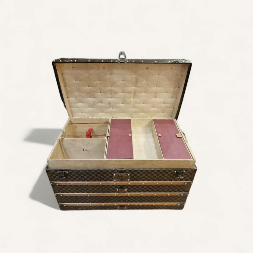 malle Louis Vuitton ancienne damier 1890