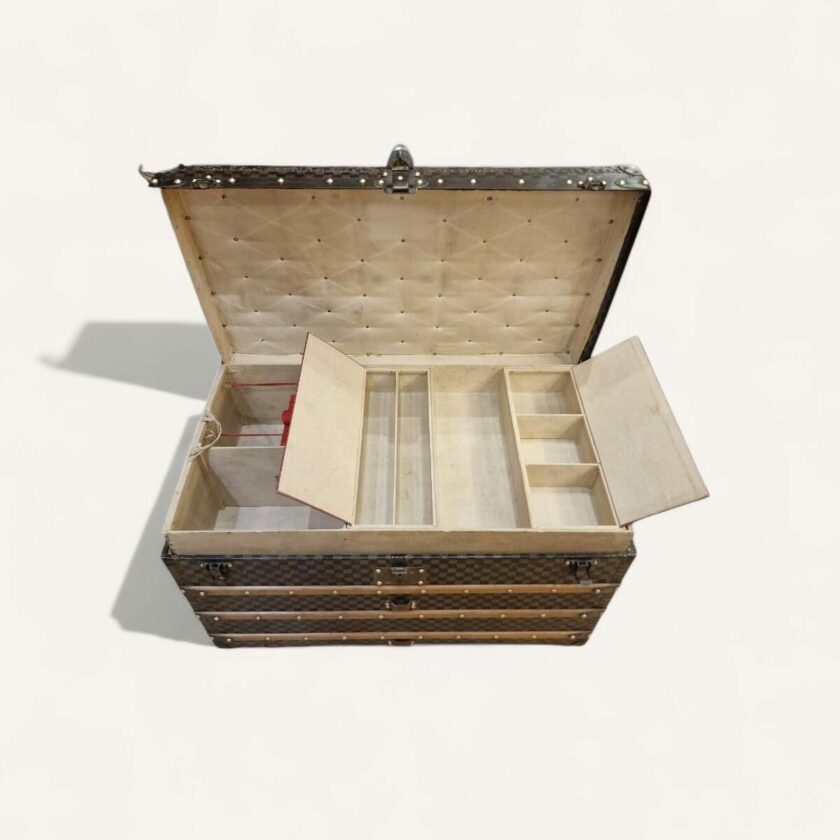 malle Louis Vuitton ancienne damier 1890