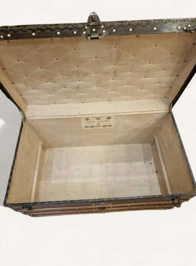 Malle Louis Vuitton Damier courrier vintage