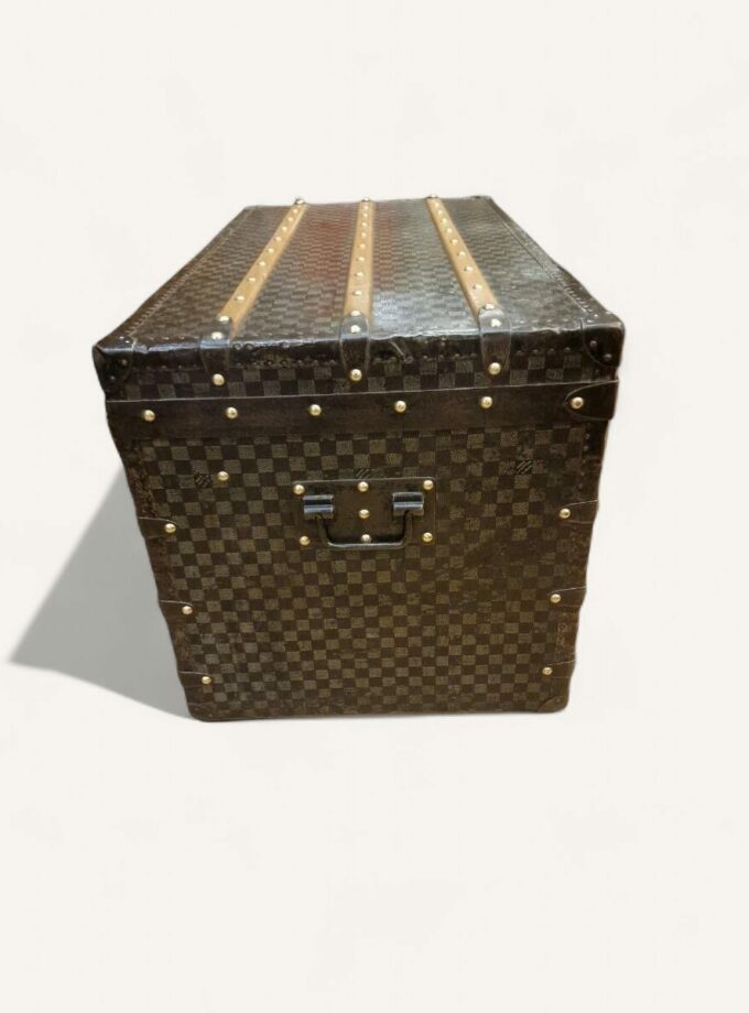 Malle Louis Vuitton Damier courrier vintage