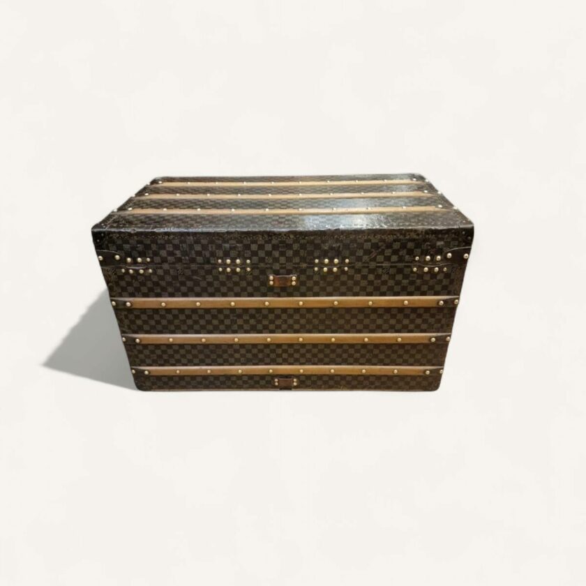 malle Louis Vuitton ancienne damier 1890