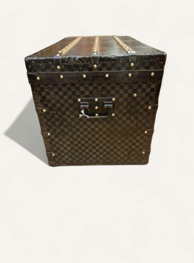 Malle Louis Vuitton Damier courrier vintage