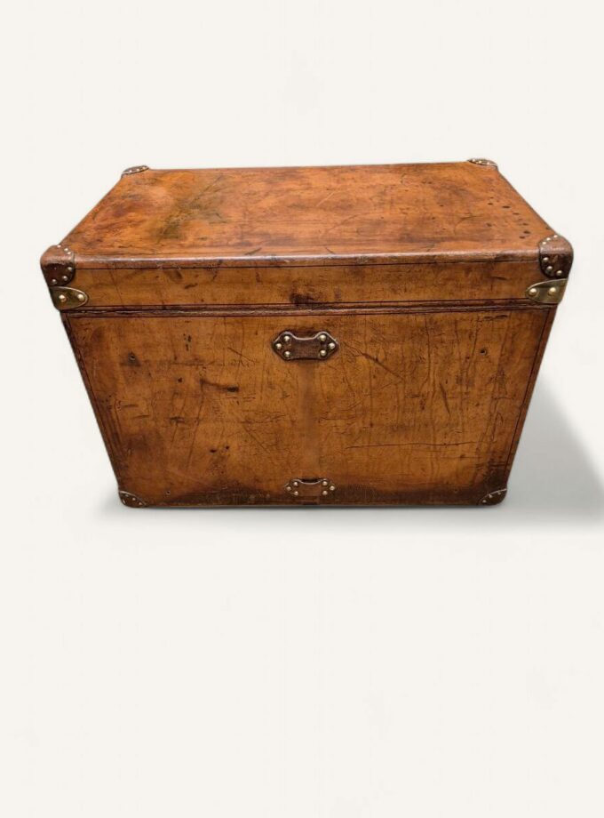 Malle Louis Vuitton Courrier en cuir