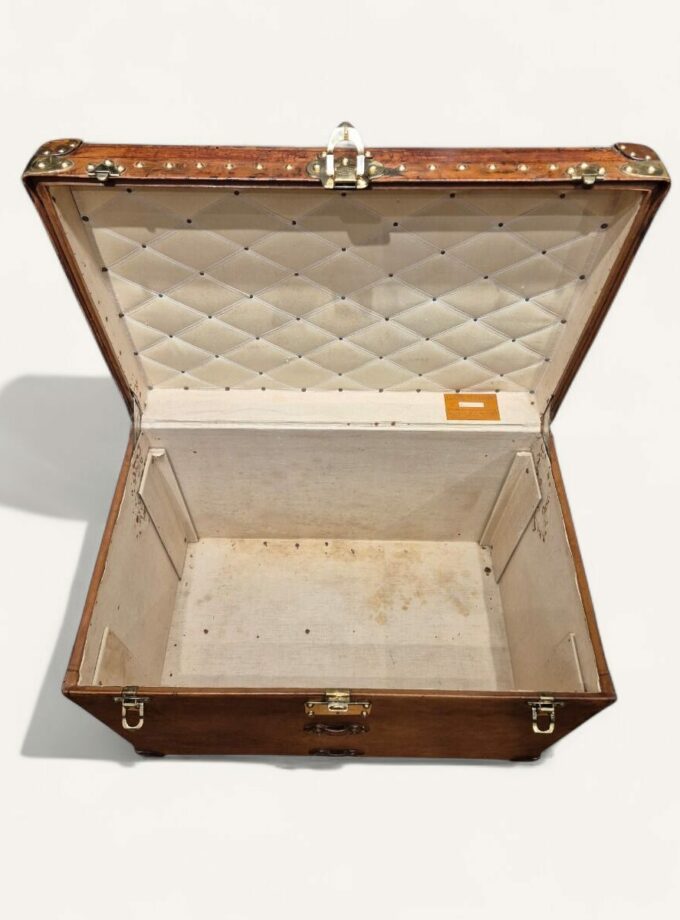 Malle Louis Vuitton Courrier en cuir