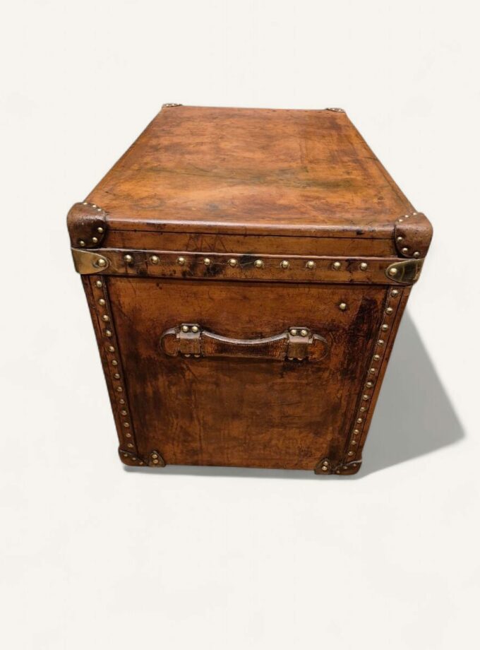 Malle Louis Vuitton Courrier en cuir