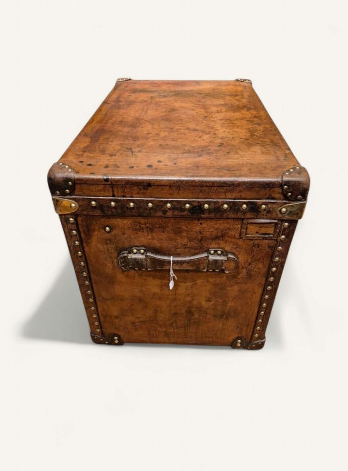 Malle Louis Vuitton Courrier en cuir